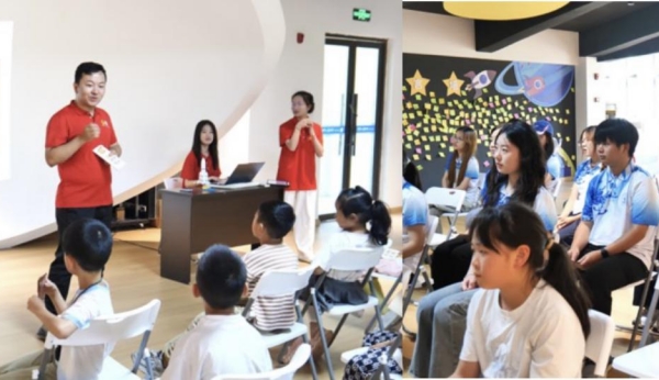 “科技自强课”现场。诸侯快讯ok1122官网供图